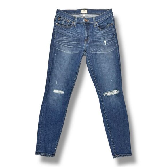 J Crew Ankle/Cropped Toothpick Jeans Sz 27 - Picture 1 of 11